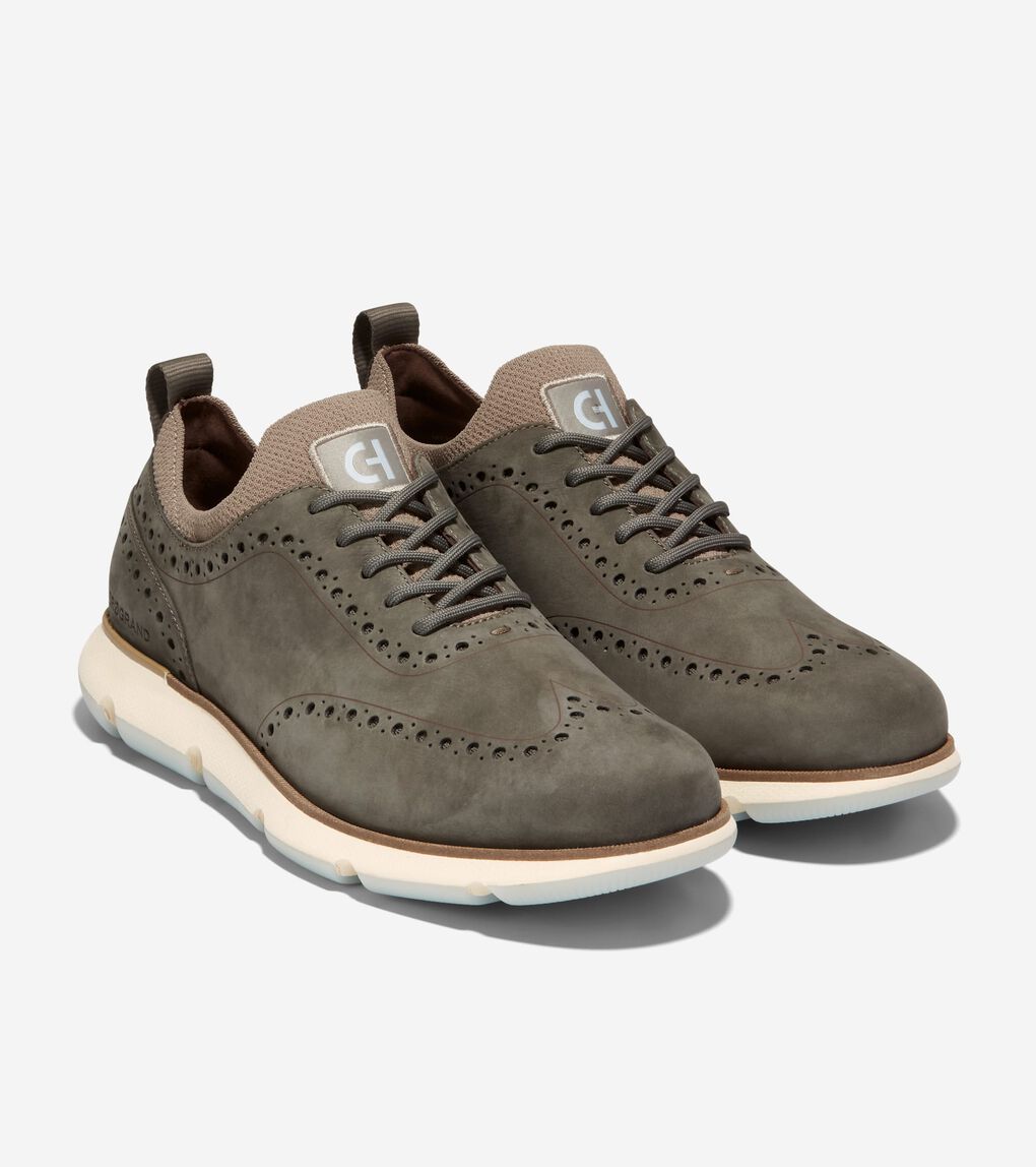 Men's 4.ZERØGRAND Wingtip Oxford 